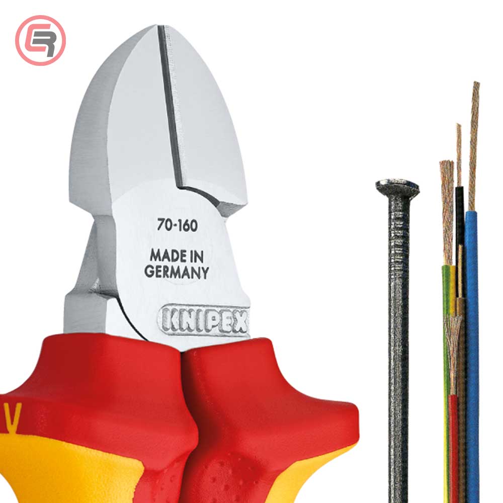 Knipex Kliješta Bočna Sječa Sječice X-Cut 160 mm / 1000V – 73 06 160 - Slika 4