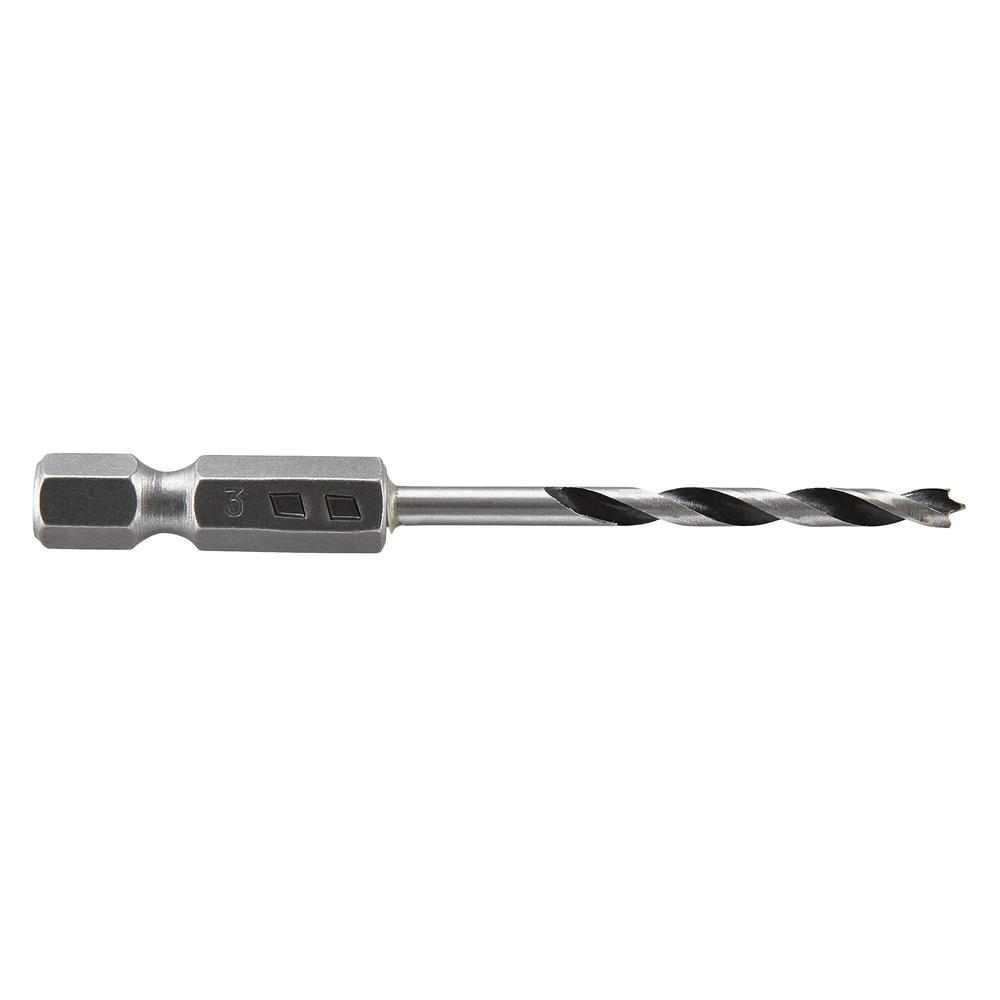 Wolfcraft Svrdlo Burgija Za Drvo CrV fi 3 x 35 / 65 mm Prihvat 1/4" - 7261000