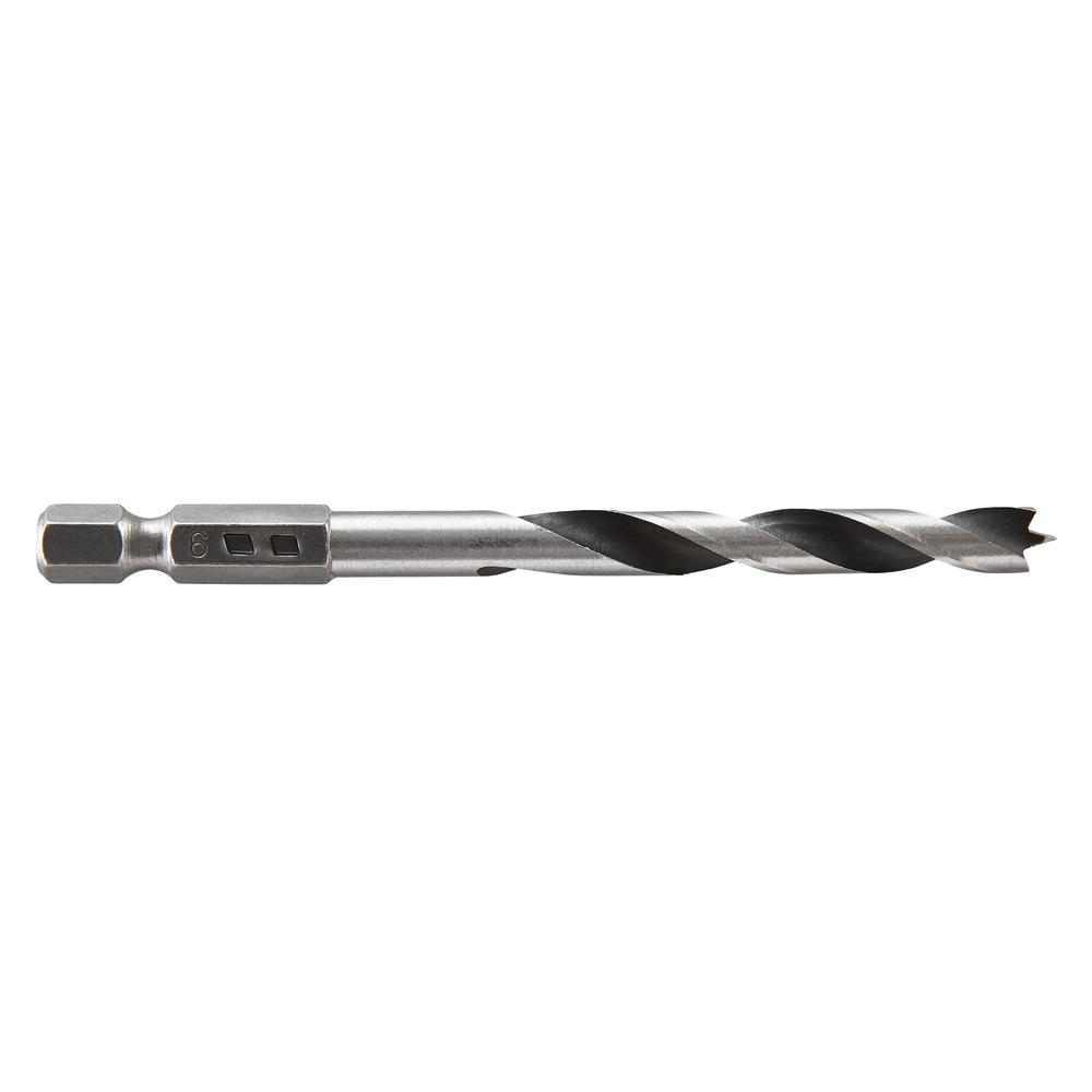 Wolfcraft Svrdlo Burgija Za Drvo CrV fi 6 x 55 / 90 mm Prihvat 1/4" - 7264000