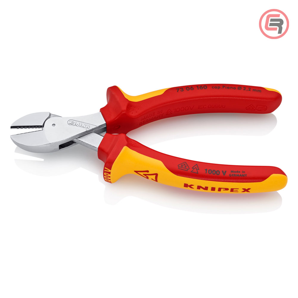 Knipex Kliješta Bočna Sječa Sječice X-Cut 160 mm / 1000V – 73 06 160 - Slika 2