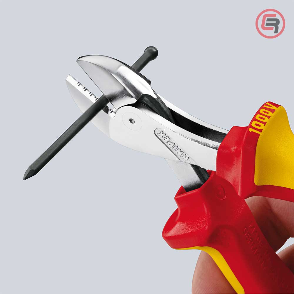 Knipex Kliješta Bočna Sječa Sječice X-Cut 160 mm / 1000V – 73 06 160 - Slika 6