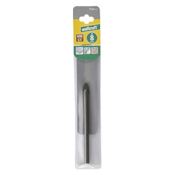 Wolfcraft Svrdlo Burgija Za Pločice i Staklo fi 8 / 100 mm - 7978010 - Slika 2