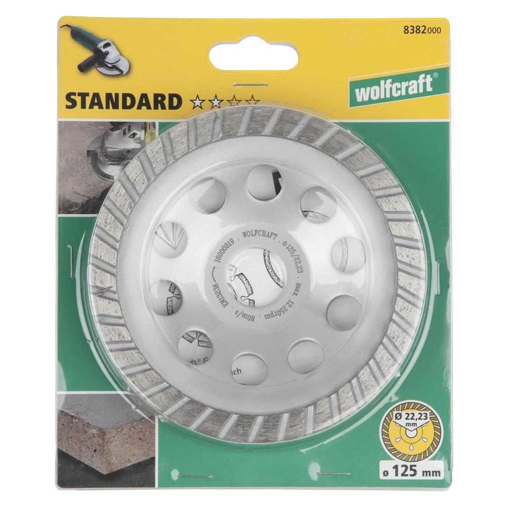 Wolfcraft Dijamantna Brusna Ploča Lonac 125 x 22,23 mm Standard – 8382000 - Slika 7