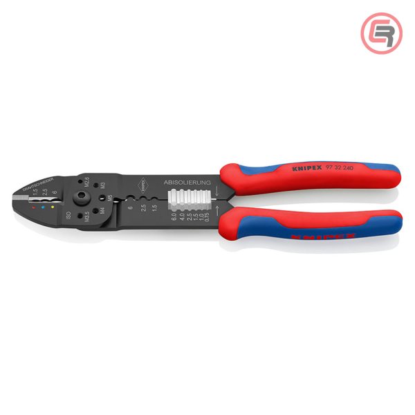 Knipex Kliješta Za Kabl Stopice Izolirane + Neizolirane 0,5 - 6,0 mm2 – 97 32 240