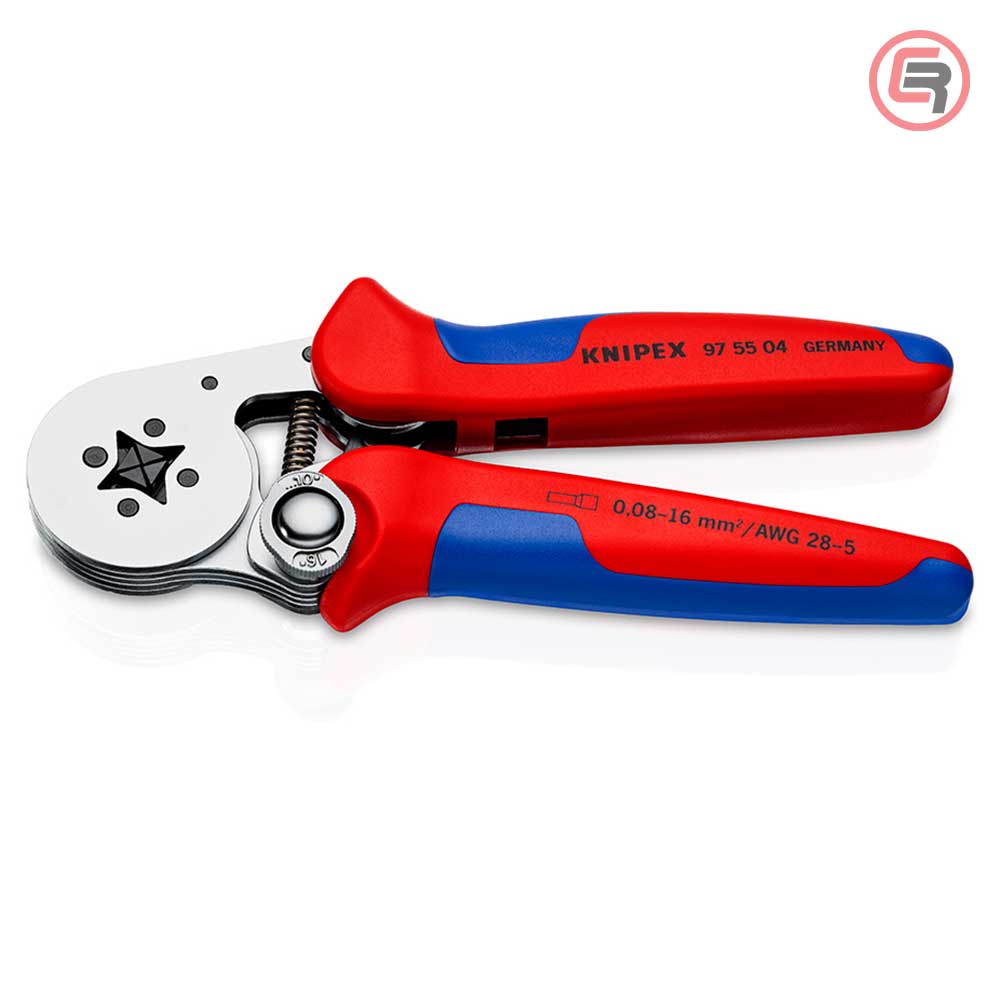 Knipex Kliješta Samopodešavajuća Za Kvadratno Presanje Čahura 0,08 - 16 mm2 – 97 55 04