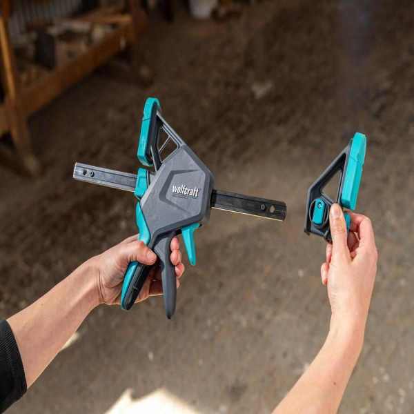 Wolfcraft Stega Jednoručna Brza PRO ERGO 450 mm - 3092000 - Slika 13