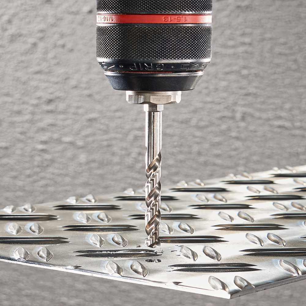 Wolfcraft Svrdlo Burgija Za Metal HSS fi 3 x 16 / 47 mm Prihvat 1/4" - 7257000 - Slika 6