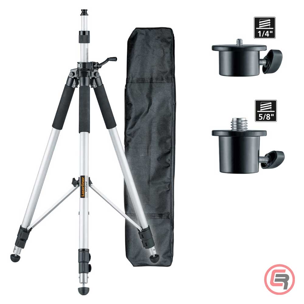 Laserliner Stativ VarioStand L 300 cm - 1/4" i 5/8" – 080.24A - Slika 2