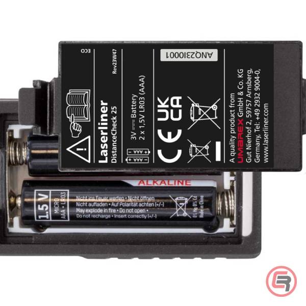 Laserliner Laserski Metar Daljinomjer DistanceCheck 25 / 0,05 - 25 m – 080.805E - Slika 5