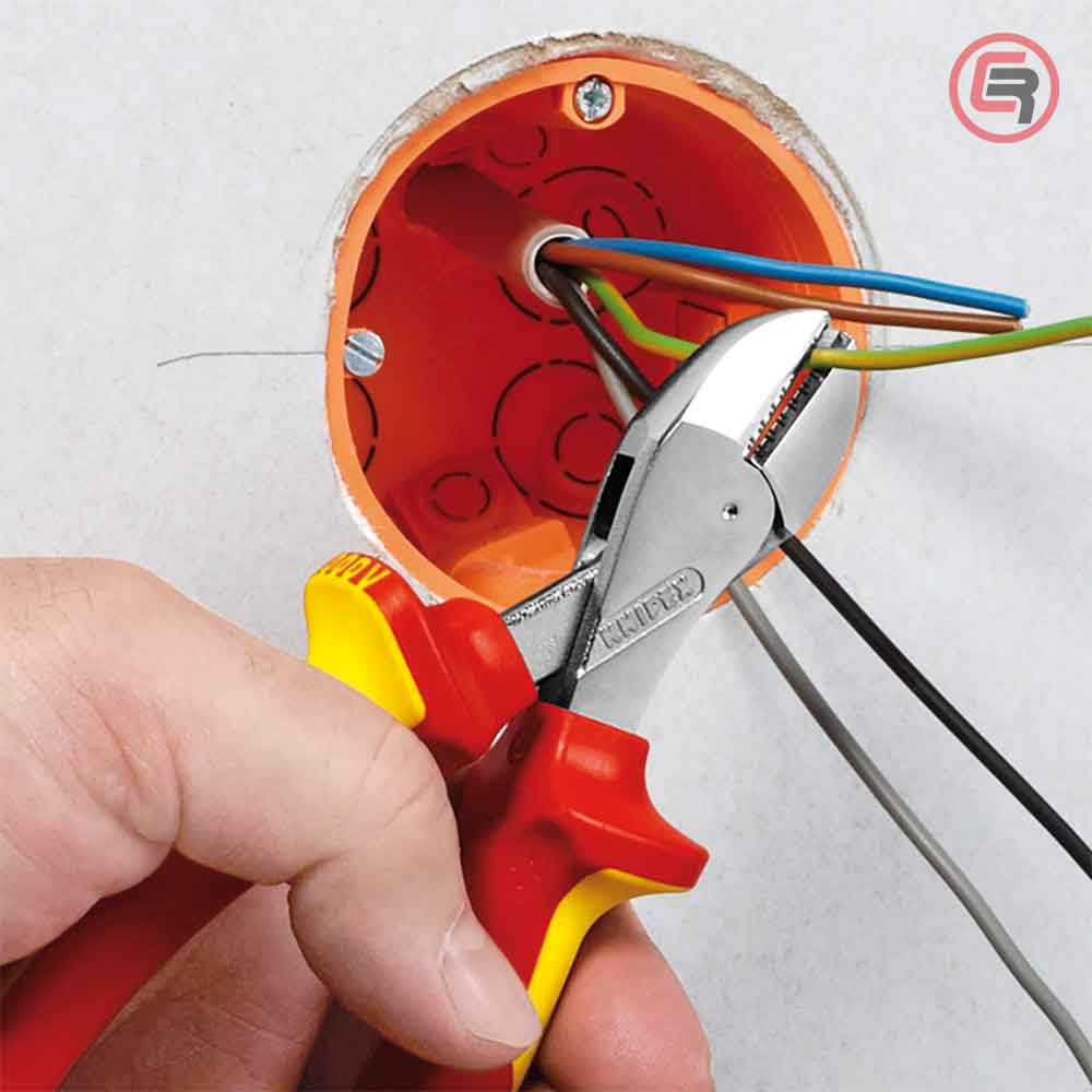 Knipex Kliješta Bočna Sječa Sječice X-Cut 160 mm / 1000V – 73 06 160 - Slika 5
