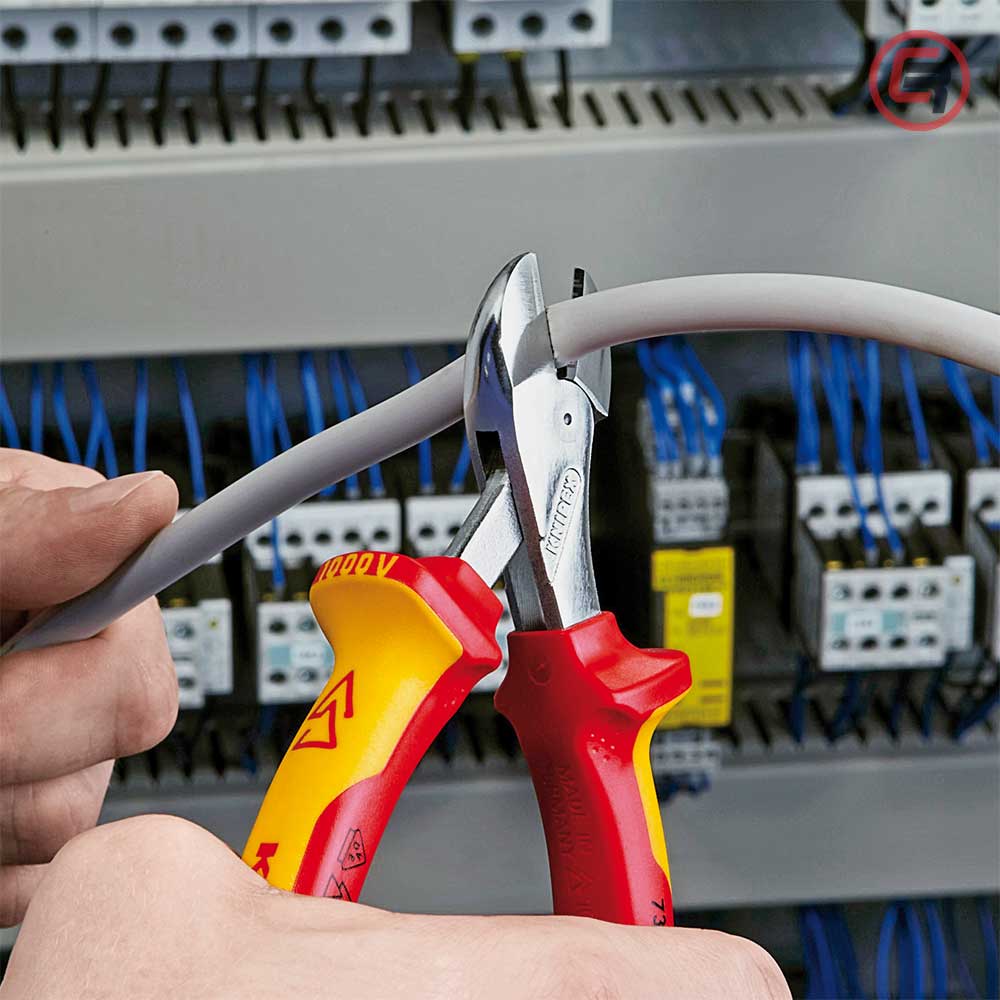 Knipex Kliješta Bočna Sječa Sječice X-Cut 160 mm / 1000V – 73 06 160 - Slika 8