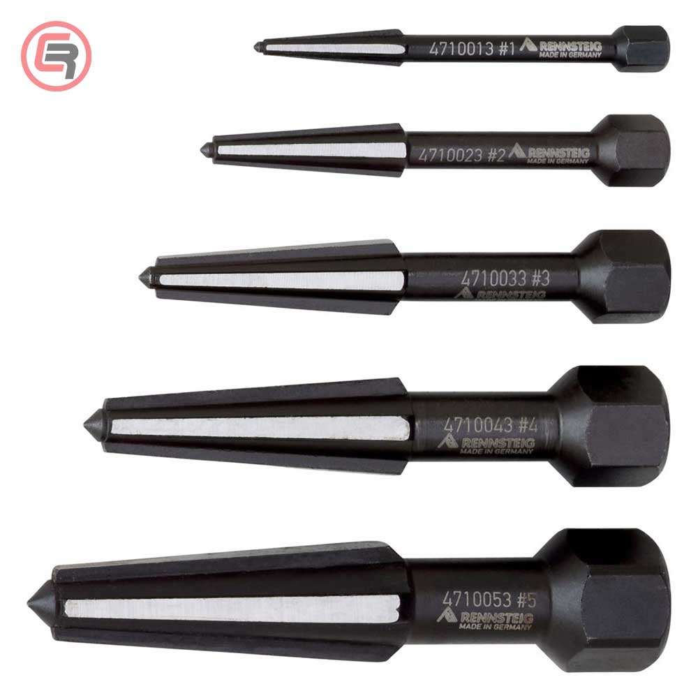 Rennsteig Set Izvlakača Polomljenih Vijaka M5 do M20 / 5 dijelni – 471 901 3 - Slika 2