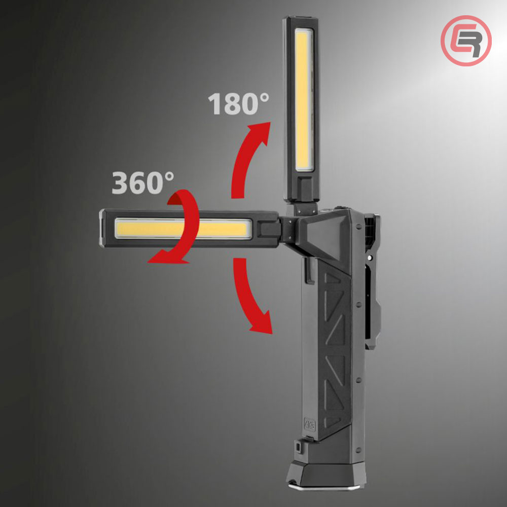 Laserliner Lampa Aku Led Sa Magnetom NovaMaster 800 Bez Punjača USB-C / Max 800 lm – 030.250A - Slika 2