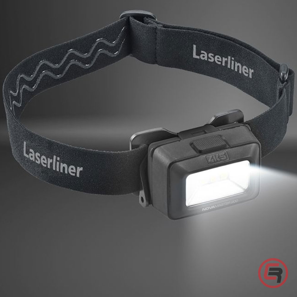 Laserliner Lampa Naglavna Led NovaMaster 200 / Max 200 lm – 030.400A - Slika 6