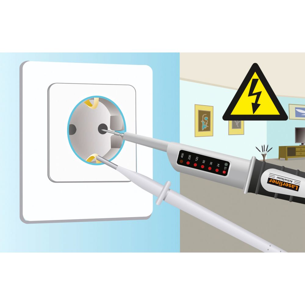 Laserliner Ispitivač Napona Duspol ActiveTester 12 - 400V AC/DC – 083.020E - Slika 7
