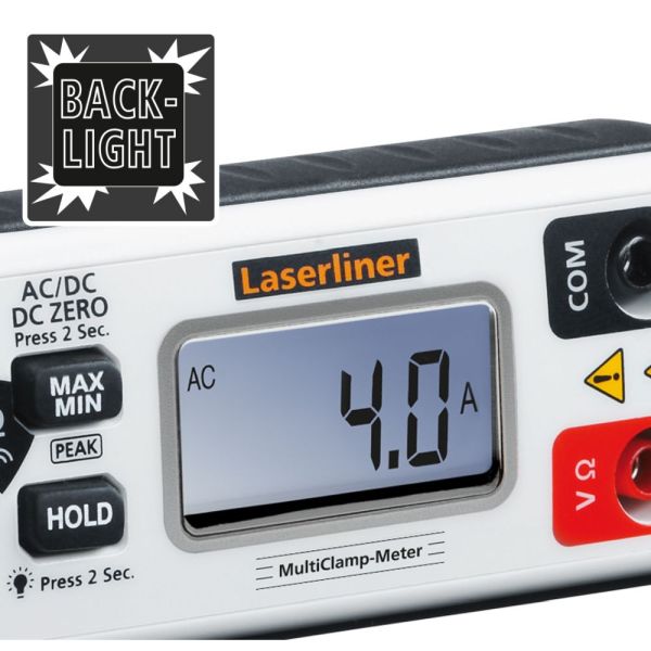 Laserliner Strujna Kliješta Multimetar Digitalni MultiClamp-Meter CAT III 600V TRUE RMS – 083.040A - Slika 2