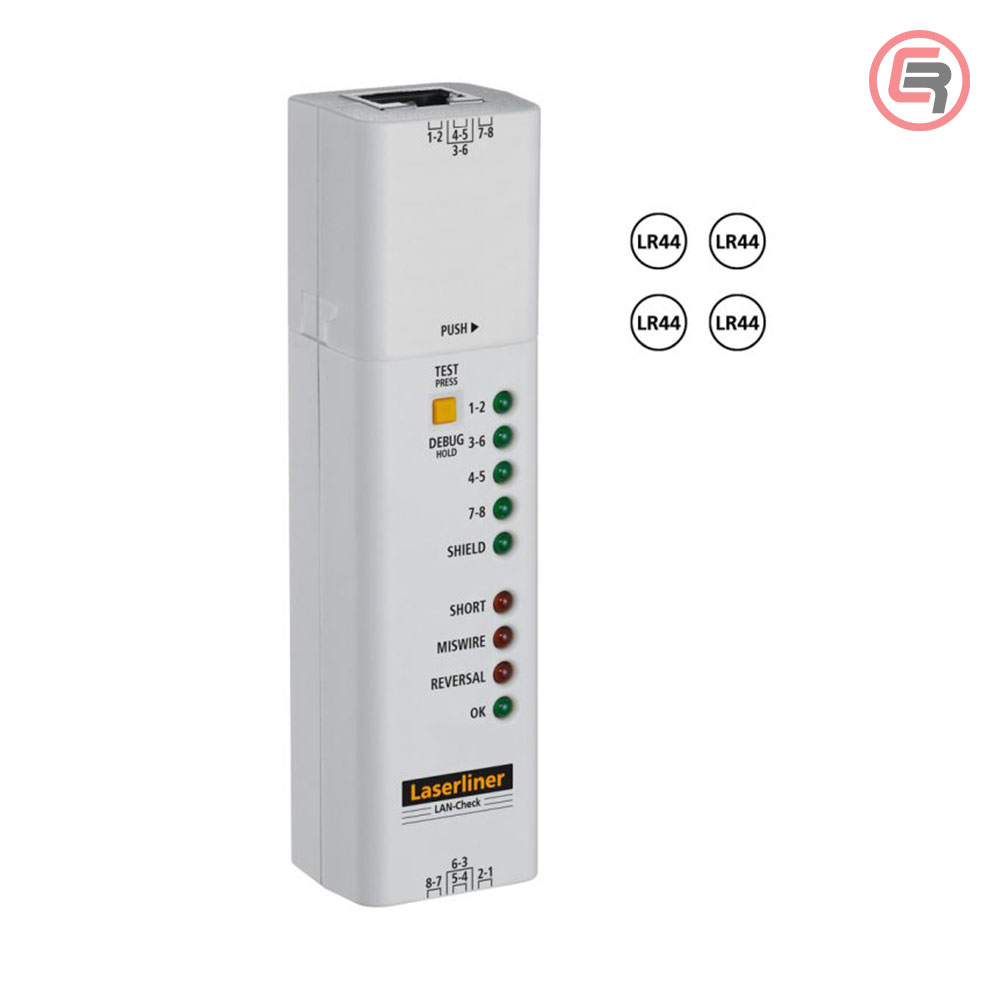 Laserliner Tester Mrežnih Kablova LAN-Check 083.064A - Slika 5
