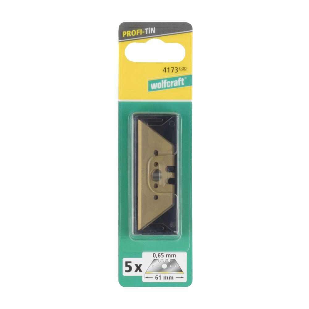 Wolfcraft Oštrice Za Skalper Trapezne TiN 0,65 x 61 mm / 5 kom – 4173000 - Slika 4