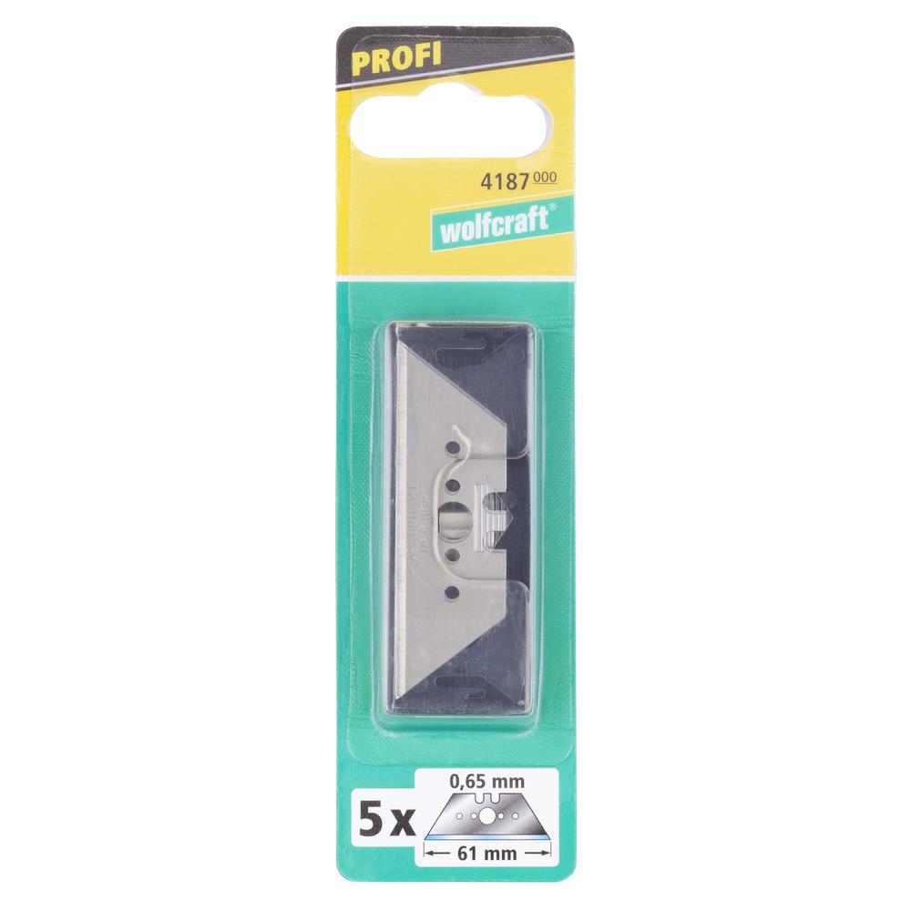 Wolfcraft Oštrice Za Skalper Trapezne Profi 0,65 x 61 mm / 5 kom – 4187000 - Slika 3