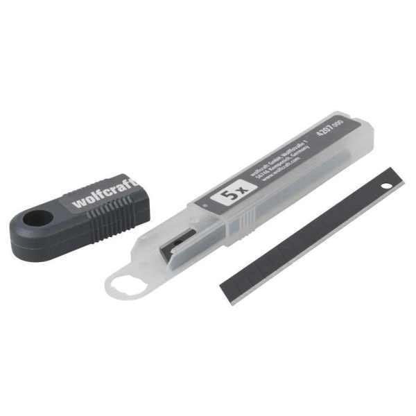 Wolfcraft Oštrice Za Skalper 9 mm Pro Sharp Crne, 13 Segmenata / 5 kom – 4207000