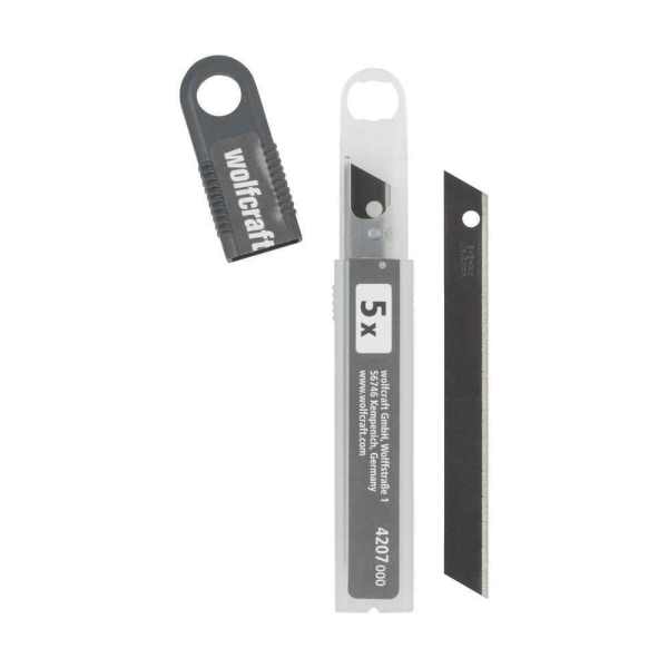 Wolfcraft Oštrice Za Skalper 9 mm Pro Sharp Crne, 13 Segmenata / 5 kom – 4207000 - Slika 2