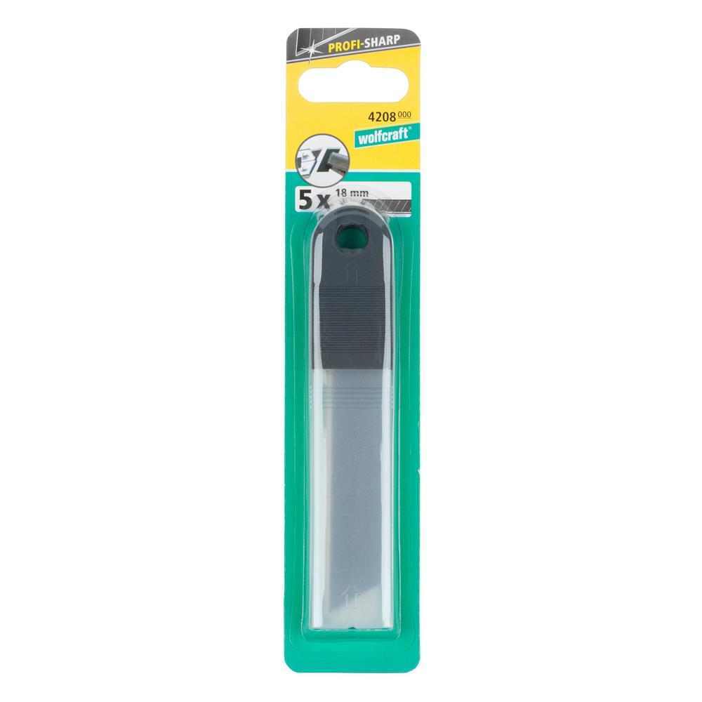 Wolfcraft Oštrice Za Skalper 18 mm Pro Sharp Crne, 8 Segmenata / 5 kom – 4208000 - Slika 5