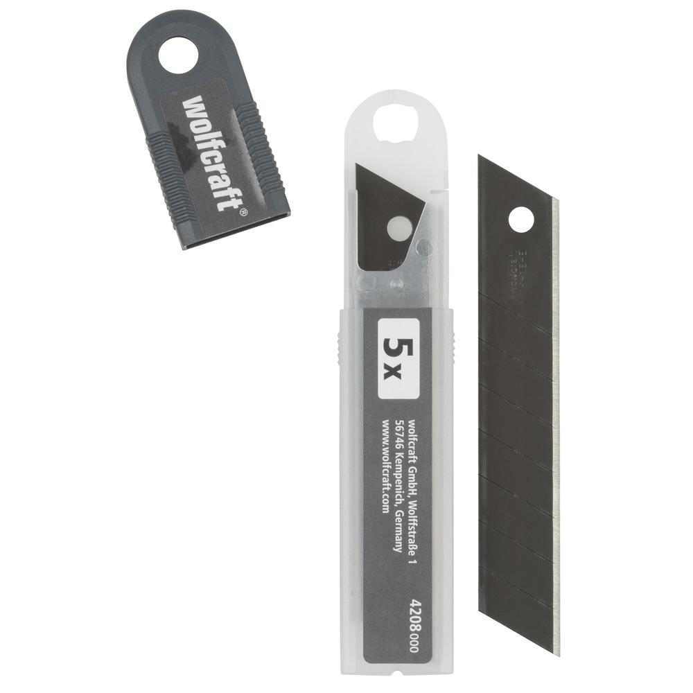 Wolfcraft Oštrice Za Skalper 18 mm Pro Sharp Crne, 8 Segmenata / 5 kom – 4208000 - Slika 2