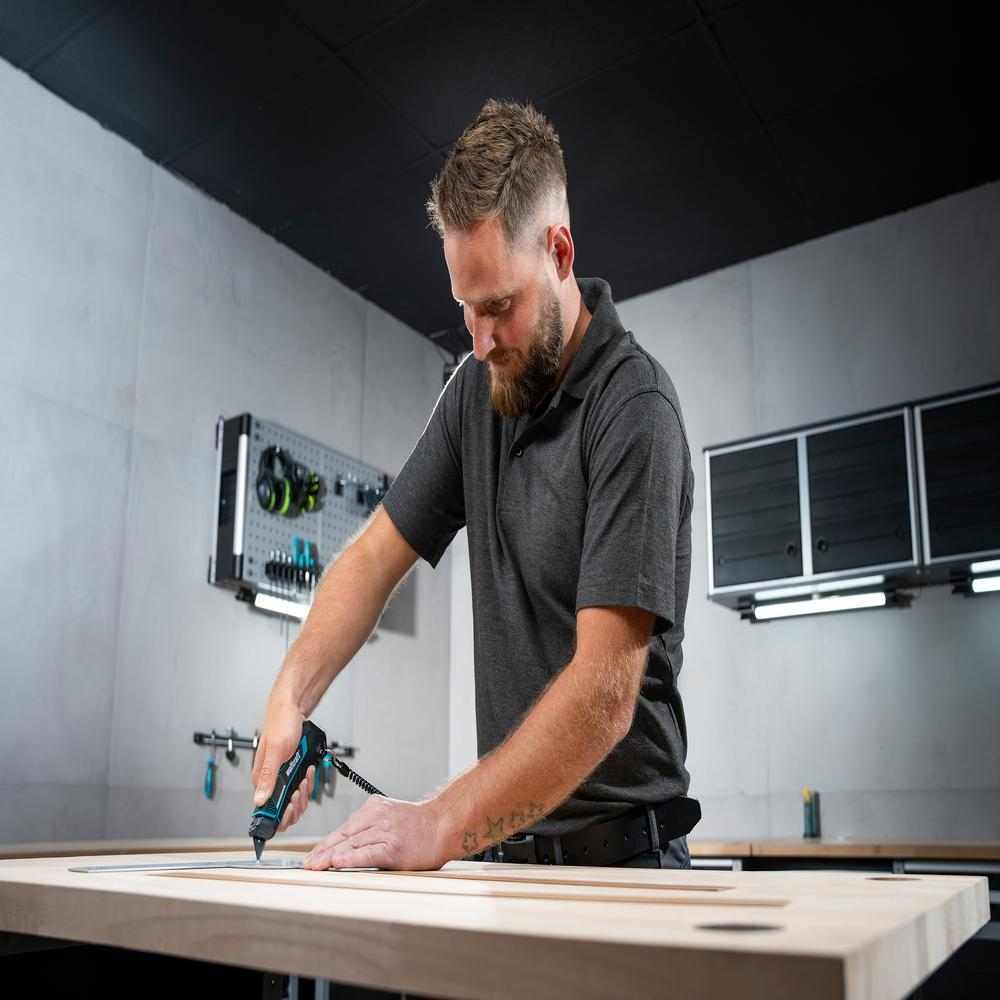 Wolfcraft Skalper Metalno Kučište Sa Trapeznom Oštricom 61 x 0,65 mm Pro Safety Sa Futrolom i Vezicom - 4292000 - Slika 13