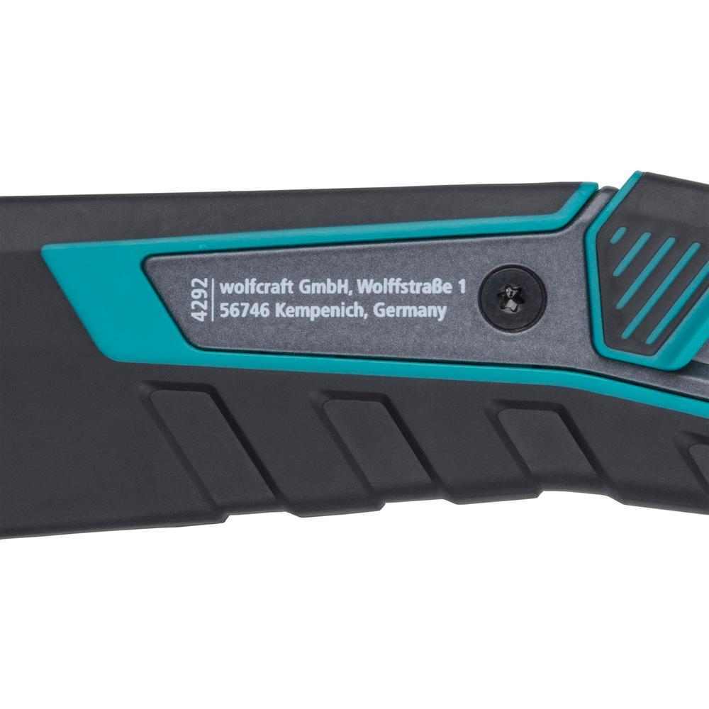Wolfcraft Skalper Metalno Kučište Sa Trapeznom Oštricom 61 x 0,65 mm Pro Safety Sa Futrolom i Vezicom - 4292000 - Slika 7