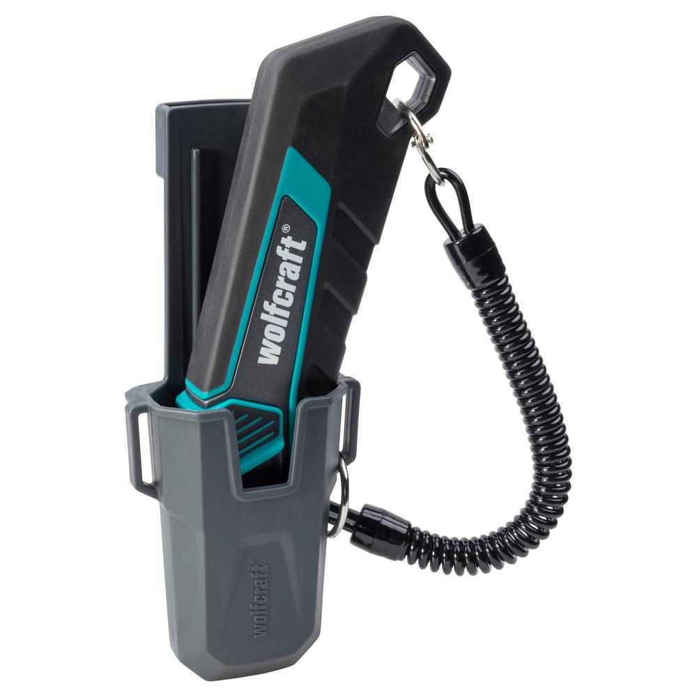 Wolfcraft Skalper Metalno Kučište Sa Trapeznom Oštricom 61 x 0,65 mm Pro Safety Sa Futrolom i Vezicom - 4292000 - Slika 2