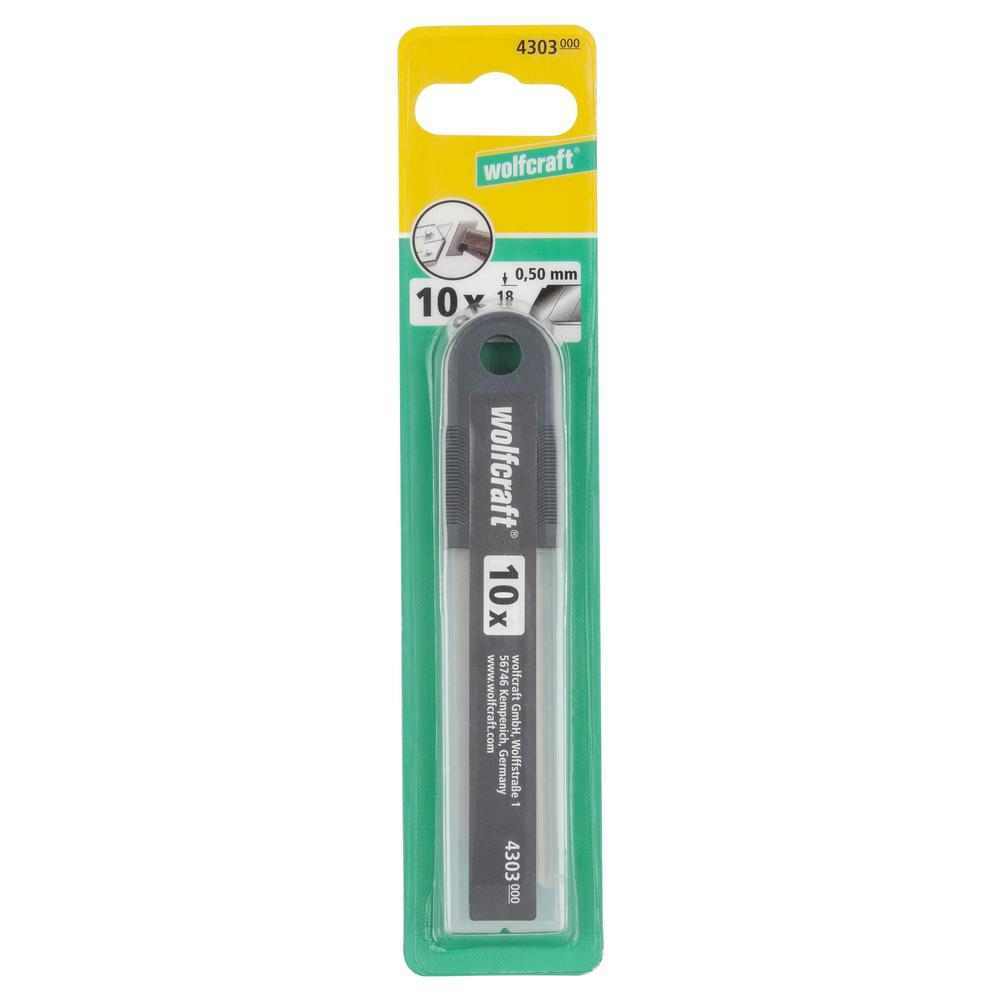 Wolfcraft Oštrice Za Skalper 18 / 110 mm, 8 Segmenata / 10 kom – 4303000 - Slika 5