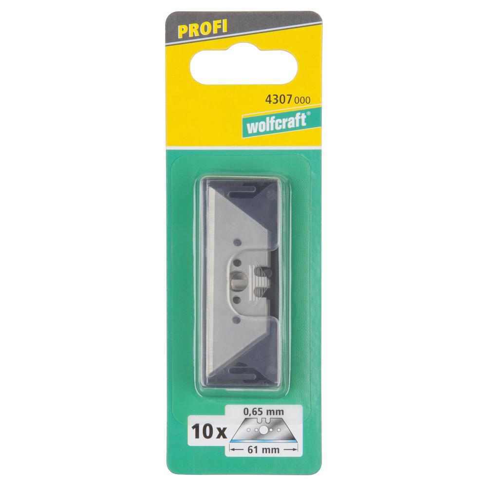 Wolfcraft Oštrice Za Skalper Trapezne Profi 0,65 x 61 mm / 10 kom – 4307000 - Slika 6
