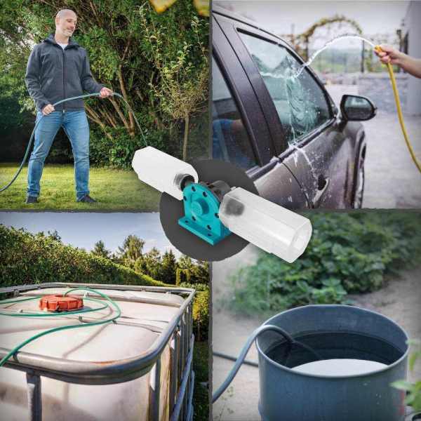 Wolfcraft Pumpa Pretočna Za Bušilicu Plastično Kućište SOLID 1300 l/h - 4540000 - Slika 5