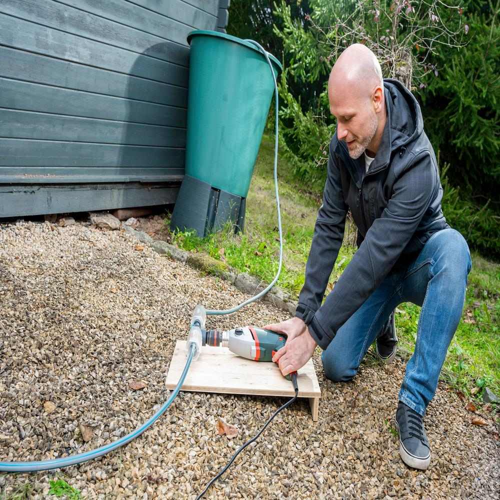 Wolfcraft Pumpa Pretočna Za Bušilicu Plastično Kućište PRO 3000 l/h - 4541000 - Slika 2