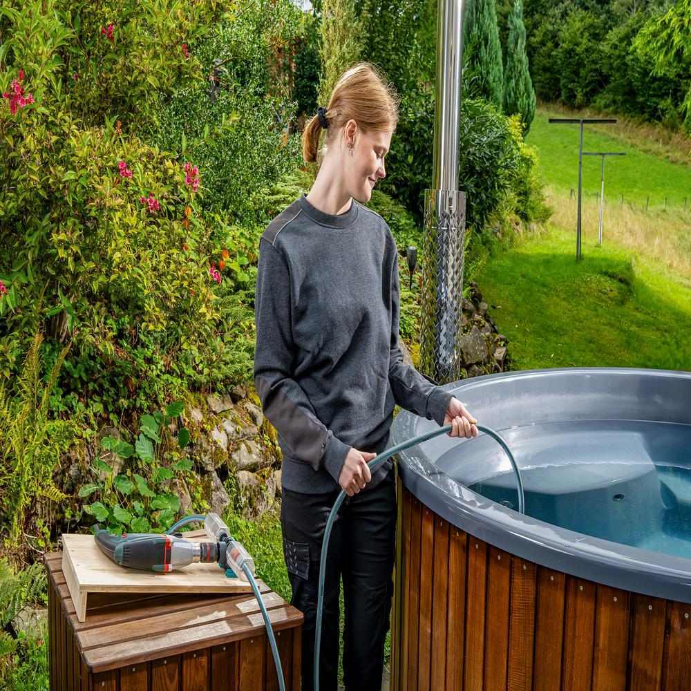 Wolfcraft Pumpa Pretočna Za Bušilicu Plastično Kućište PRO 3000 l/h - 4541000 - Slika 4