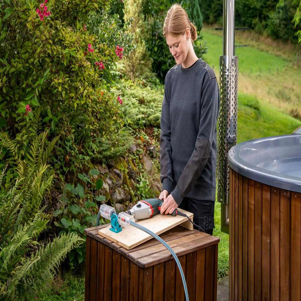 Wolfcraft Pumpa Pretočna Za Bušilicu Plastično Kućište PRO 3000 l/h - 4541000 - Slika 3
