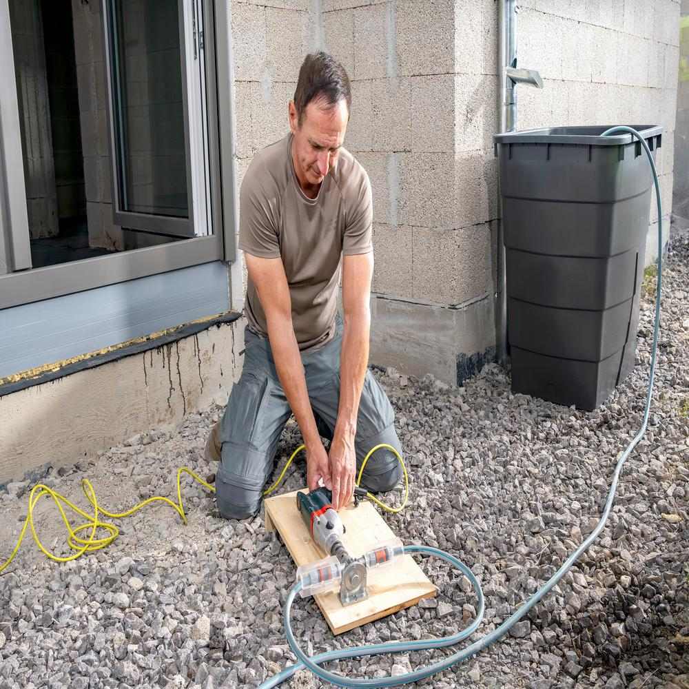 Wolfcraft Pumpa Pretočna Za Bušilicu Plastično Kućište PRO MAX 3000 l/h - 4542000 - Slika 2
