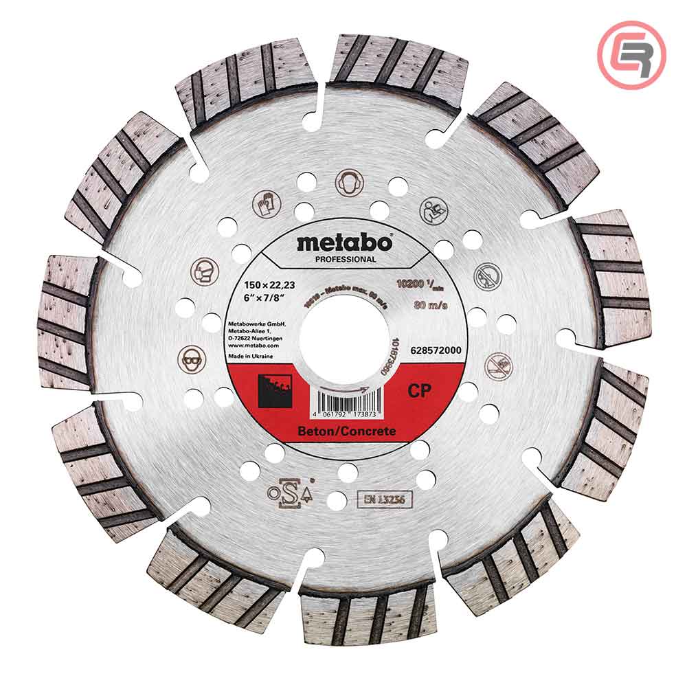 Metabo Dijamantna Rezna Ploča Za Beton 150 x 22,23 mm "CP" Professional - 628572000