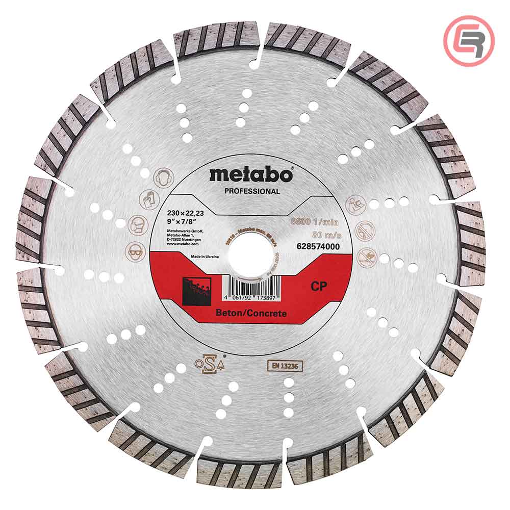 Metabo Dijamantna Rezna Ploča Za Beton 230 x 22,23 mm "CP" Professional - 628574000