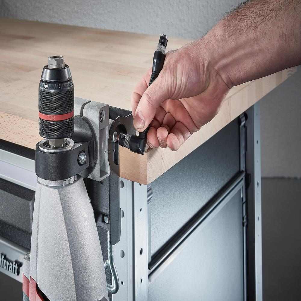 Wolfcraft Držač Bušilice Univerzalni PRO fi 43 mm Aluminijski - 4800000 - Slika 12