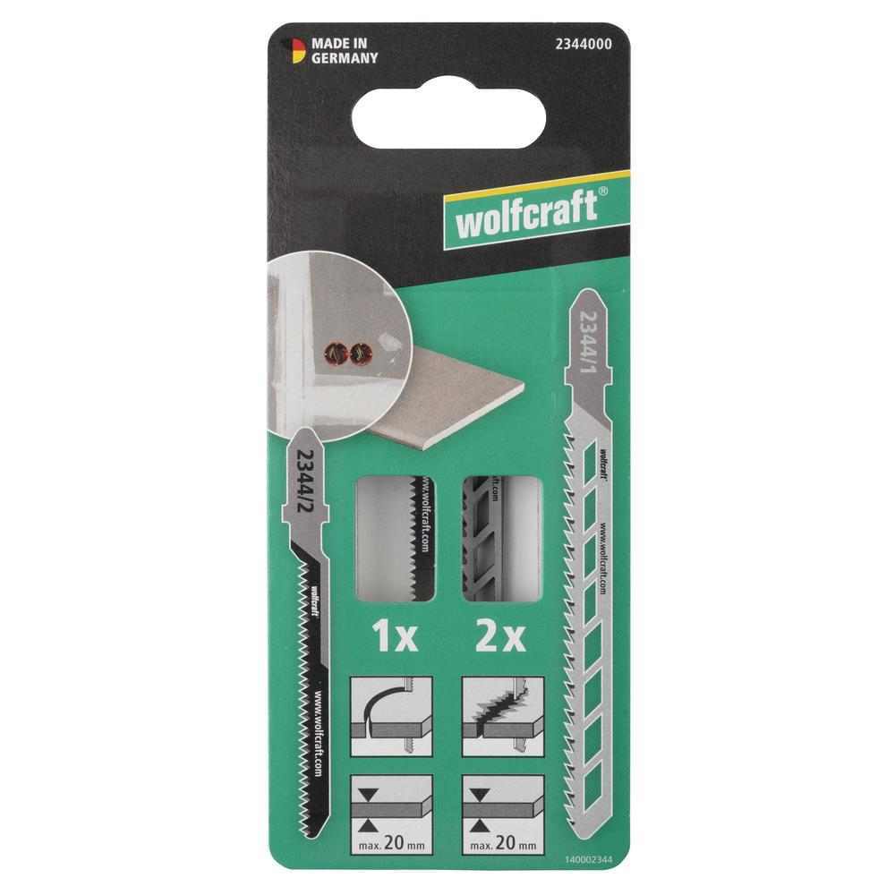 Wolfcraft Ubodne Pilice Za Gipskarton HCS Fini Ravni i Zakrivljeni Rez / 3 kom - 2344000 - Slika 5