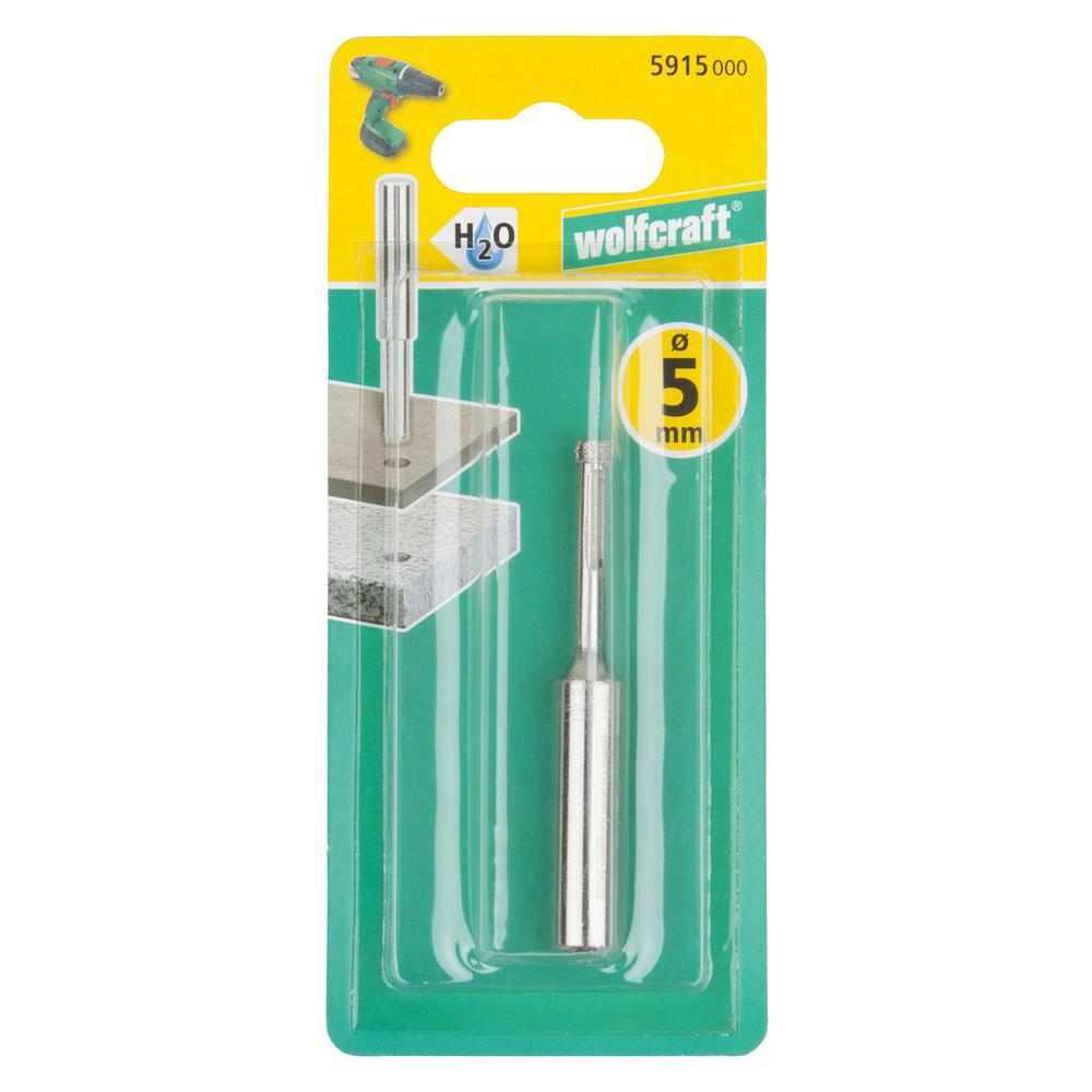 Wolfcraft Dijamantno Svrdlo Kruna "CERAMIC" 5 x 30 mm / Osovina 10 mm - 5915000 - Slika 5