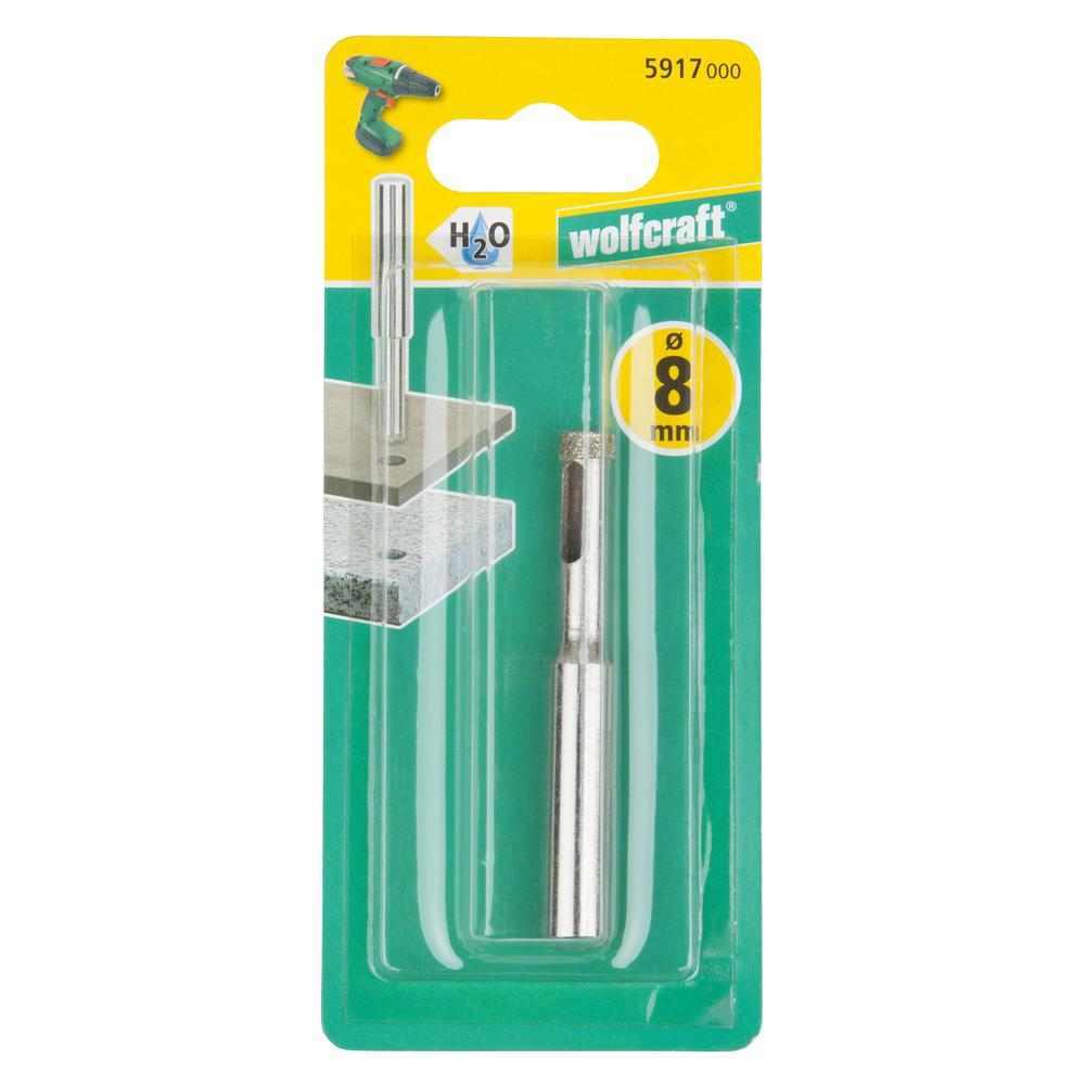 Wolfcraft Dijamantno Svrdlo Kruna "CERAMIC" 8 x 30 mm / Osovina 10 mm - 5917000 - Slika 5