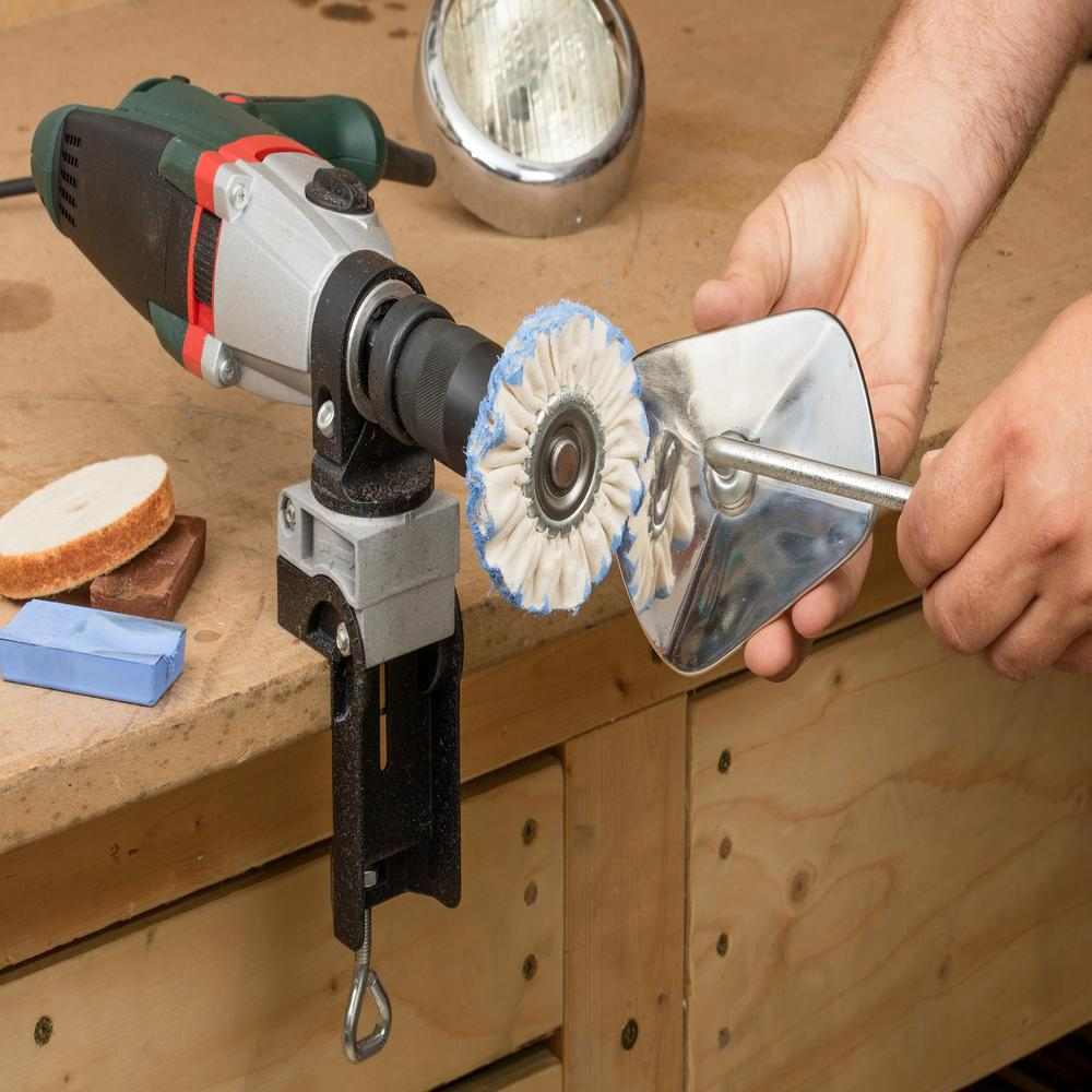 Wolfcraft Držač Bušilice Univerzalni PRO fi 43 mm Aluminijski - 4800000 - Slika 8