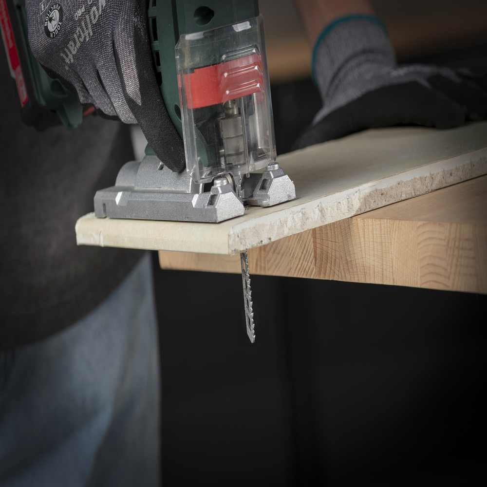 Wolfcraft Ubodne Pilice Za Gipskarton HCS Fini Ravni i Zakrivljeni Rez / 3 kom - 2344000 - Slika 4
