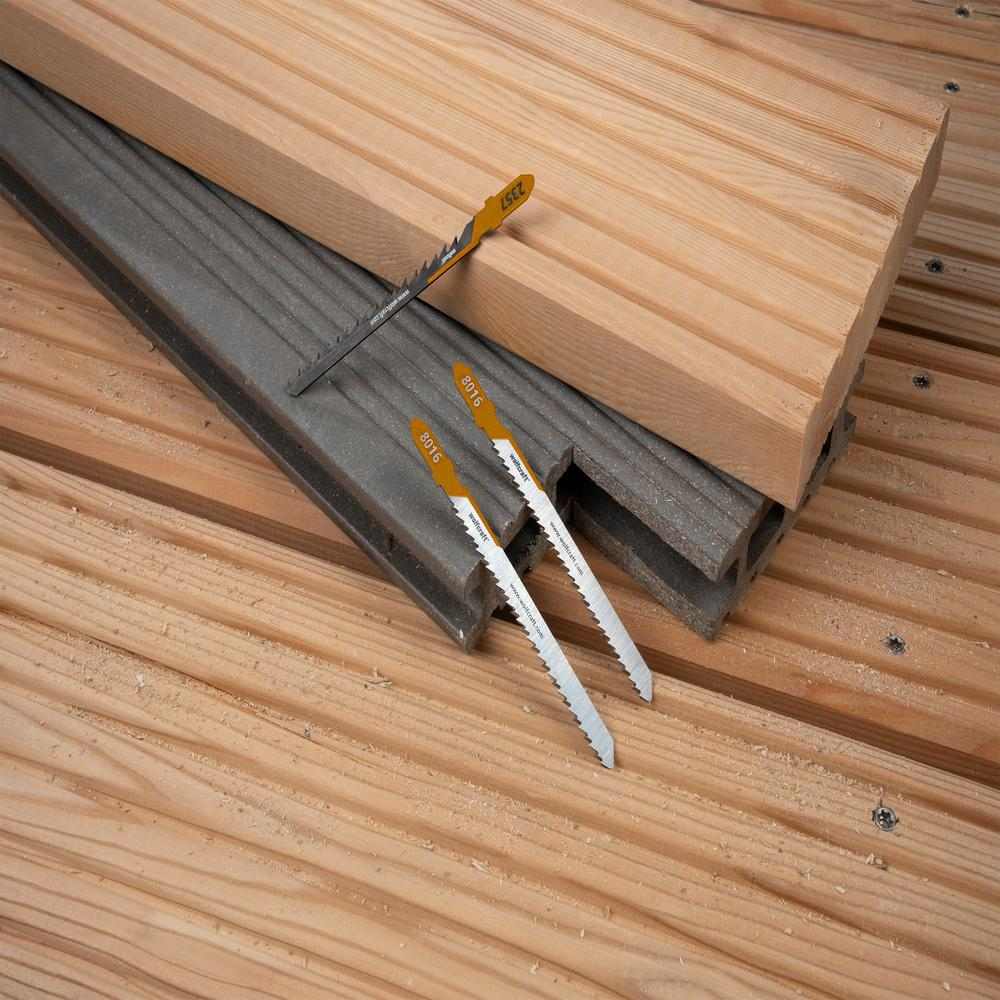 Wolfcraft Ubodne Pilice Za Podne Obloge Za TERASU BiM / HCS Fini Ravni i Zakrivljeni Rez / 3 kom – 2357000 - Slika 2