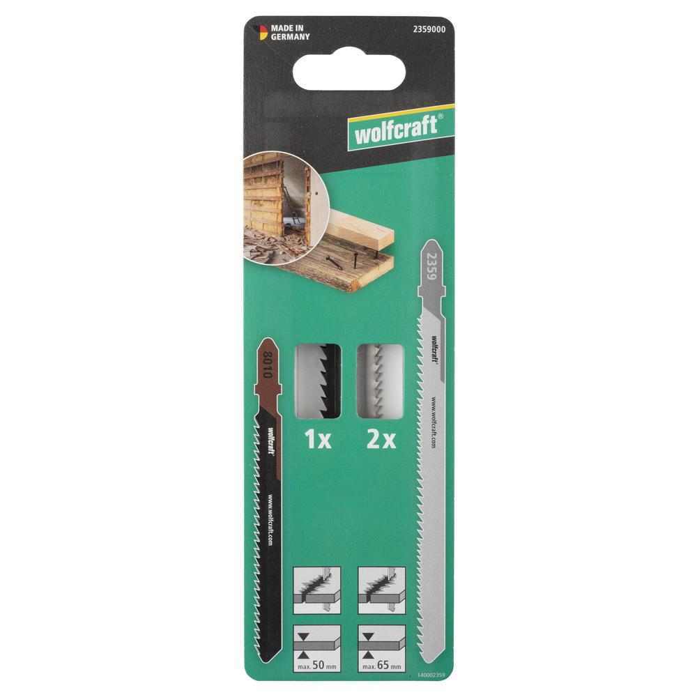 Wolfcraft Ubodne Pilice Za RENOVIRANJE BiM / HCS Brzi Rez / 3 kom - 2359000 - Slika 5