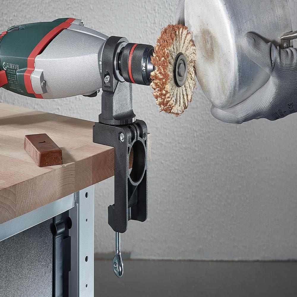 Wolfcraft Držač Bušilice Univerzalni SOLID fi 43 mm Plastični - 4802000 - Slika 6