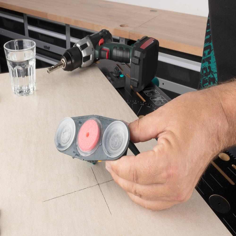 Wolfcraft Vodilica Za Dijamantna Svrdla "CERAMIC" Vakum fi 5 - 10 mm - 5911000 - Slika 5
