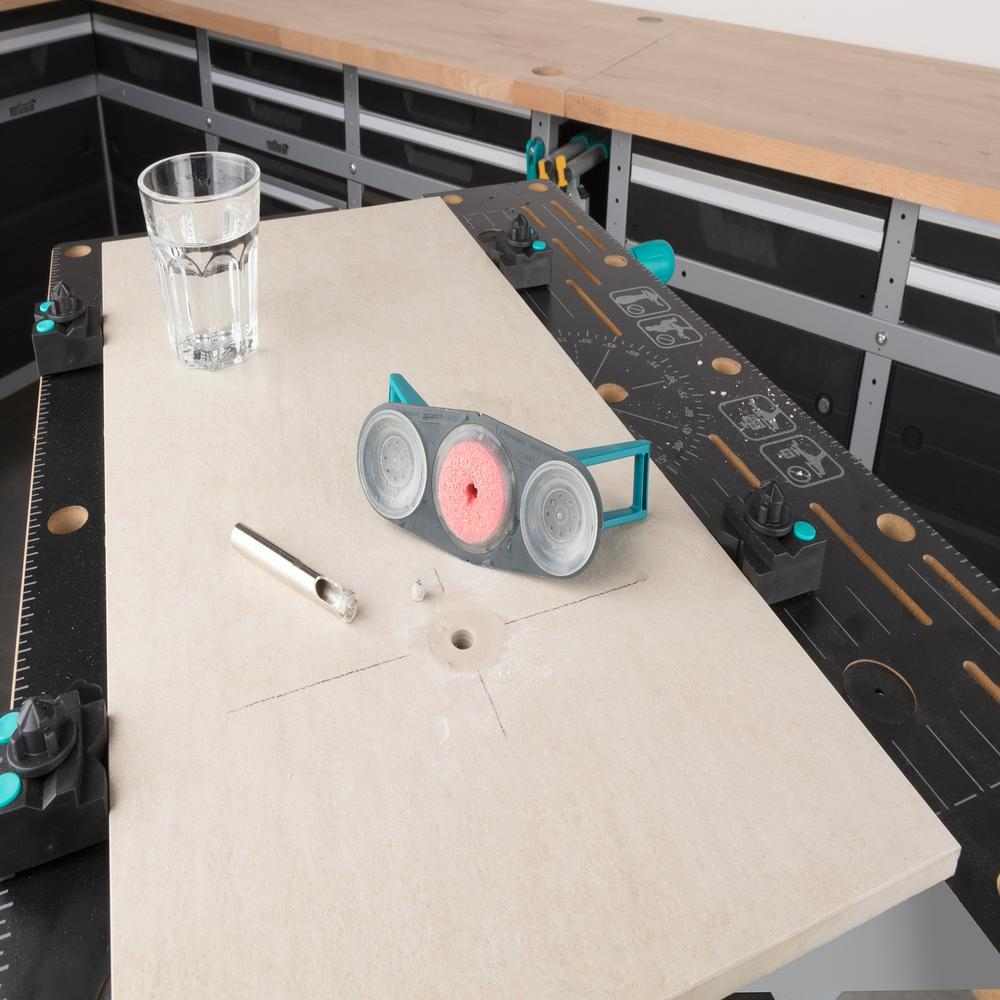 Wolfcraft Vodilica Za Dijamantna Svrdla "CERAMIC" Vakum fi 5 - 10 mm - 5911000 - Slika 9